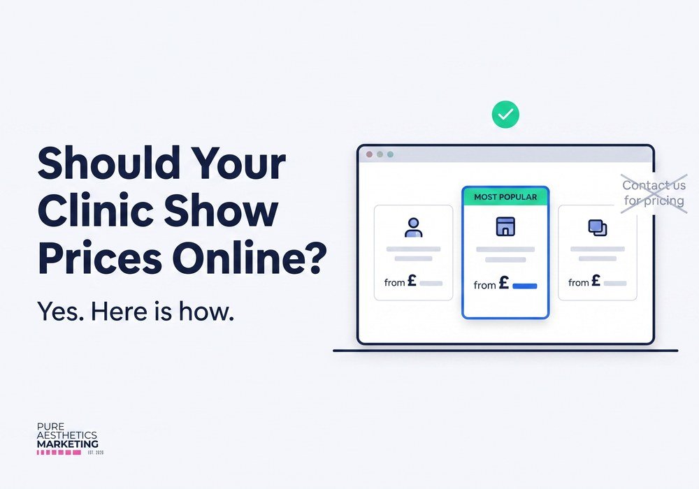 Should Your Clinic Show Prices on Its Website? The Straight Answer